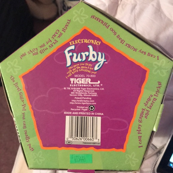 NWT Original Furby: black and white - Picture 4 of 4